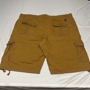 Vintage Southpole Cargo Shorts Size 46 Tan Baggy Skate Long Grunge Y2K